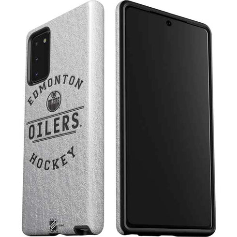 NHL Edmonton Oilers Black Text Galaxy Note20 5G Pro Case
