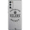 NHL Edmonton Oilers Black Text Galaxy S20 Fan Edition Skin