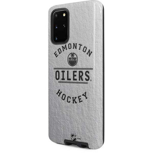 NHL Edmonton Oilers Black Text Galaxy S20 Plus Pro Case