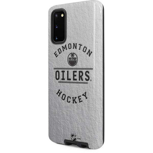 NHL Edmonton Oilers Black Text Galaxy S20 Pro Case