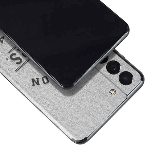NHL Edmonton Oilers Black Text Galaxy S21 5G Skin