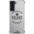 NHL Edmonton Oilers Black Text Galaxy S22 Clear Case