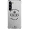 NHL Edmonton Oilers Black Text Galaxy S23 Clear Case