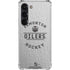 NHL Edmonton Oilers Black Text Galaxy S23 Clear Case