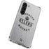NHL Edmonton Oilers Black Text Galaxy S23 Clear Case
