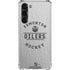 NHL Edmonton Oilers Black Text Galaxy S23 Plus Clear Case