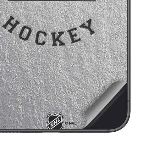 NHL Edmonton Oilers Black Text Galaxy S23 Skin