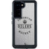 NHL Edmonton Oilers Black Text Galaxy S23 Waterproof Case
