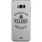 NHL Edmonton Oilers Black Text Galaxy S8 Skin