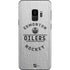 NHL Edmonton Oilers Black Text Galaxy S9 Skin