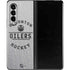 NHL Edmonton Oilers Black Text Galaxy Z Fold3 5G Skin
