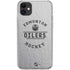NHL Edmonton Oilers Black Text iPhone 11 Clear Case