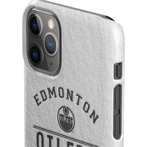NHL Edmonton Oilers Black Text iPhone 11 Pro Lite Case