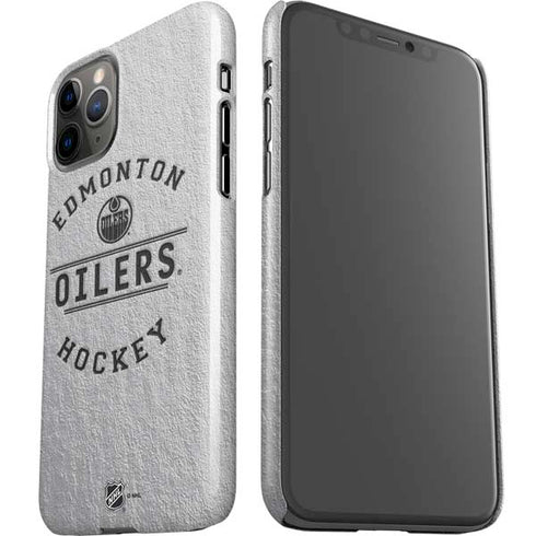 NHL Edmonton Oilers Black Text iPhone 11 Pro Lite Case