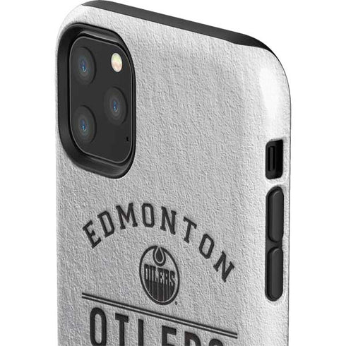 NHL Edmonton Oilers Black Text iPhone 11 Pro Max Impact Case