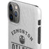 NHL Edmonton Oilers Black Text iPhone 11 Pro Max Lite Case