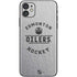NHL Edmonton Oilers Black Text iPhone 11 Skin