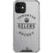 NHL Edmonton Oilers Black Text iPhone 12 Mini Clear Case