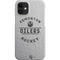 NHL Edmonton Oilers Black Text iPhone 12 Mini Lite Case