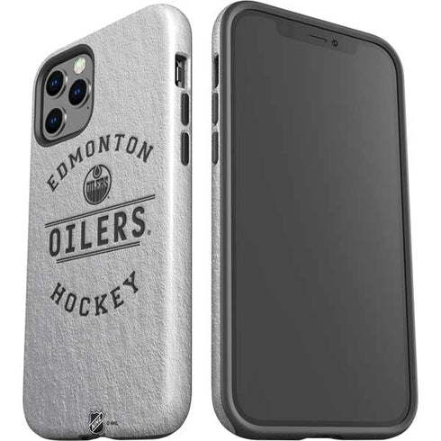 NHL Edmonton Oilers Black Text iPhone 12 Pro Max Impact Case
