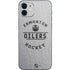NHL Edmonton Oilers Black Text iPhone 12 Skin