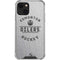 NHL Edmonton Oilers Black Text iPhone 13 Clear Case