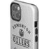 NHL Edmonton Oilers Black Text iPhone 13 Impact Case