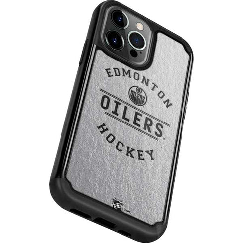 NHL Edmonton Oilers Black Text iPhone 13 Pro Cargo Case