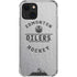 NHL Edmonton Oilers Black Text iPhone 14 Plus Clear Case