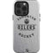 NHL Edmonton Oilers Black Text iPhone 14 Pro Impact Case