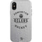 NHL Edmonton Oilers Black Text iPhone X Pro Case