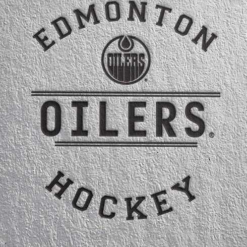NHL Edmonton Oilers Black Text iPhone XR Skin