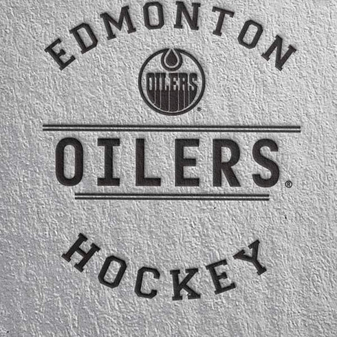 NHL Edmonton Oilers Black Text iPhone XS Pro Case