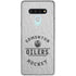 NHL Edmonton Oilers Black Text LG Stylo 6 Clear Case