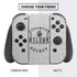 NHL Edmonton Oilers Black Text Nintendo Switch Bundle Skin