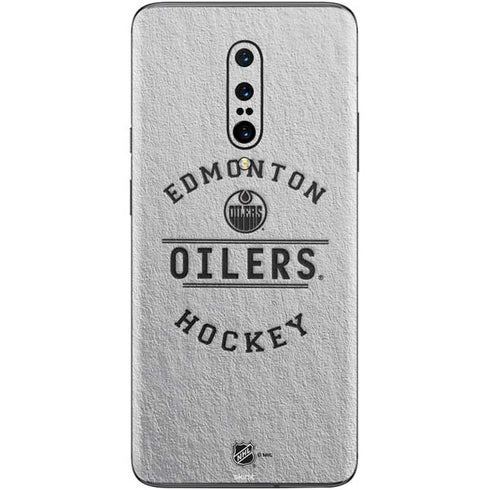 NHL Edmonton Oilers Black Text OnePlus 7 Pro Skin