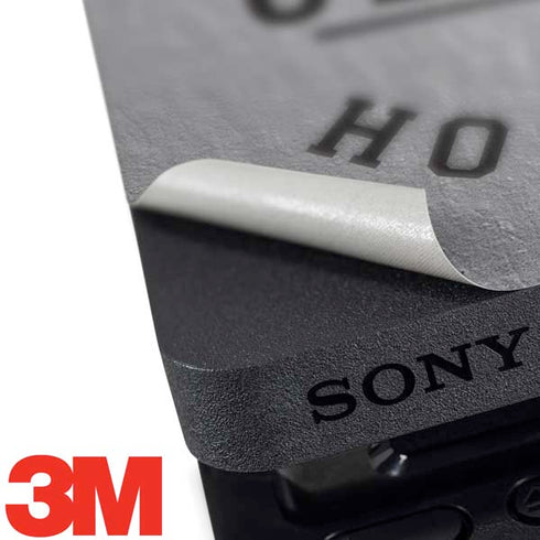 NHL Edmonton Oilers Black Text PS4 Pro Bundle Skin