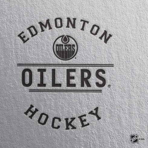 NHL Edmonton Oilers Black Text PS4 Slim Bundle Skin