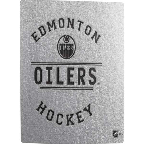 NHL Edmonton Oilers Black Text PS5 Digital Edition Bundle Skin