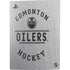 NHL Edmonton Oilers Black Text PS5 Digital Edition Console Skin