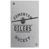 NHL Edmonton Oilers Black Text PS5 Slim Digital Edition Bundle Skin
