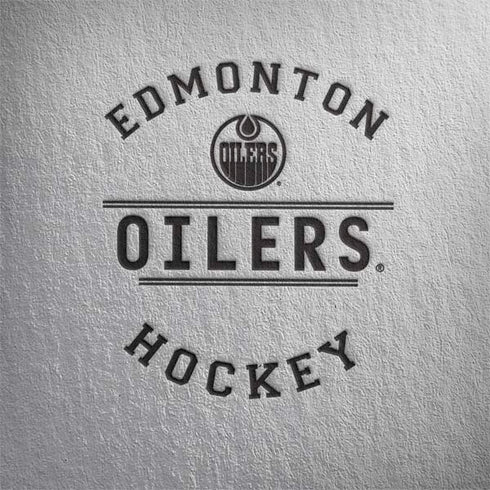 NHL Edmonton Oilers Black Text Surface Book 2 15in Skin