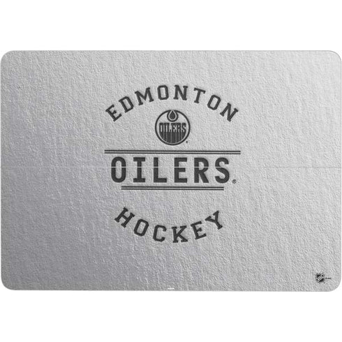 NHL Edmonton Oilers Black Text Surface Laptop Studio Skin