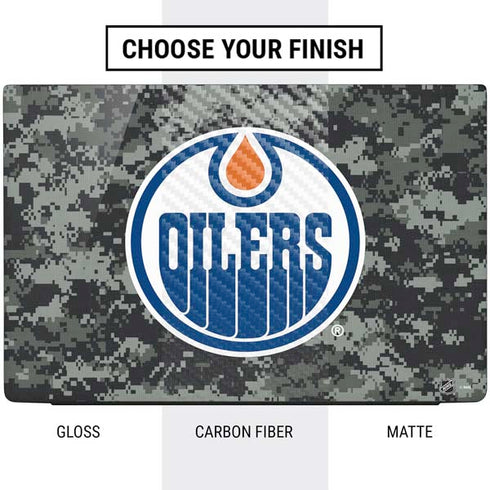 NHL Edmonton Oilers Camo Dell Vostro Skin