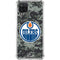 NHL Edmonton Oilers Camo Galaxy A12 Clear Case