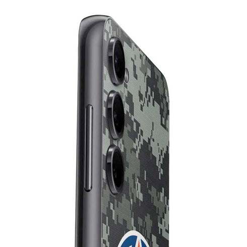 NHL Edmonton Oilers Camo Galaxy A14 5G Skin