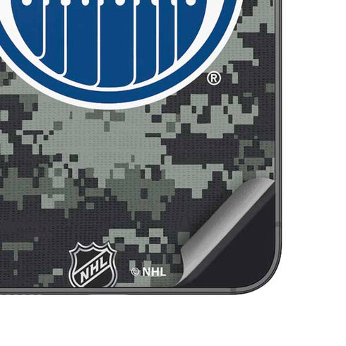 NHL Edmonton Oilers Camo Galaxy A14 5G Skin