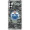 NHL Edmonton Oilers Camo Galaxy A15 5G Clear Case