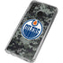 NHL Edmonton Oilers Camo Galaxy A21 Clear Case
