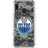 NHL Edmonton Oilers Camo Galaxy A30 Clear Case